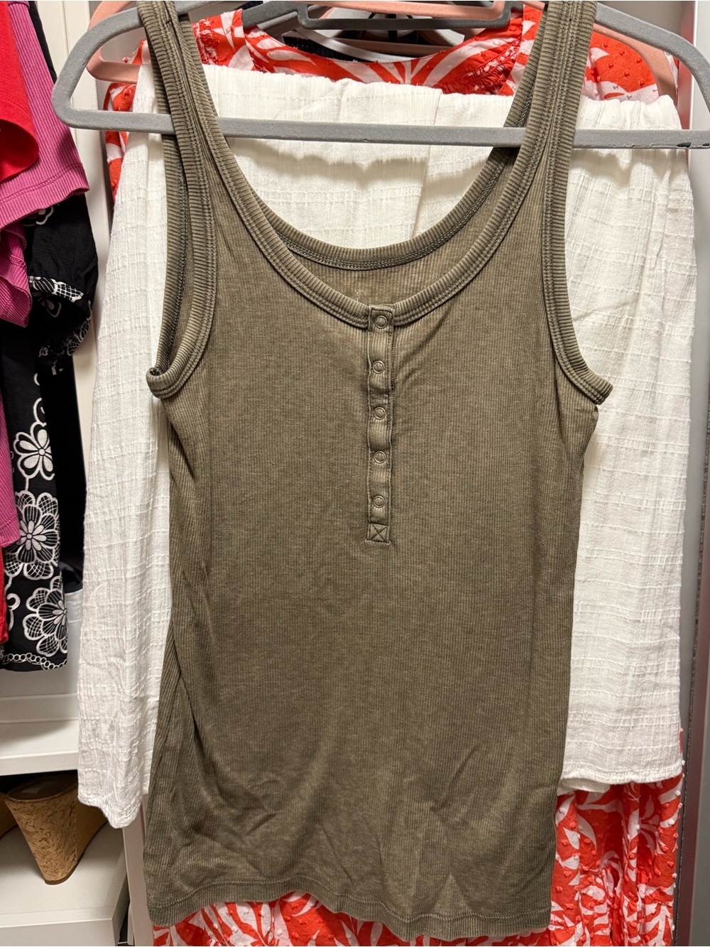 Aerie Olive Green Tank